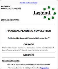 The Financial Planning Newsletter
