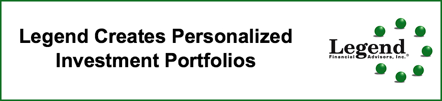 rectangle banner image stating “Legend creates personalized investment portfolios” and includes Legend’s logo.